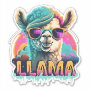 Llama utforska vår beundransvärda samling av Llama Klistermärken
