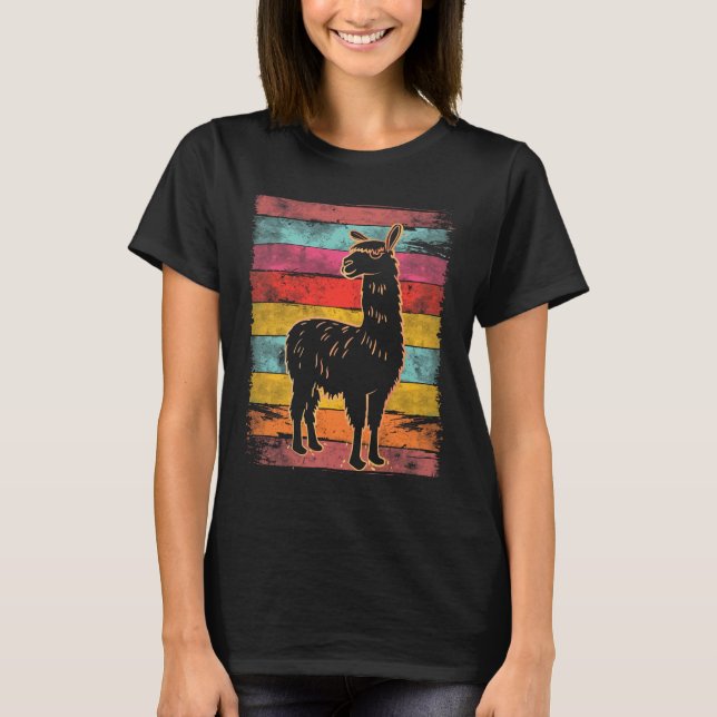 Llama vintage t shirt (Framsida)