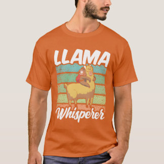 Llama-viskaren Llamor Citat Söt Djur Pojke T Shirt