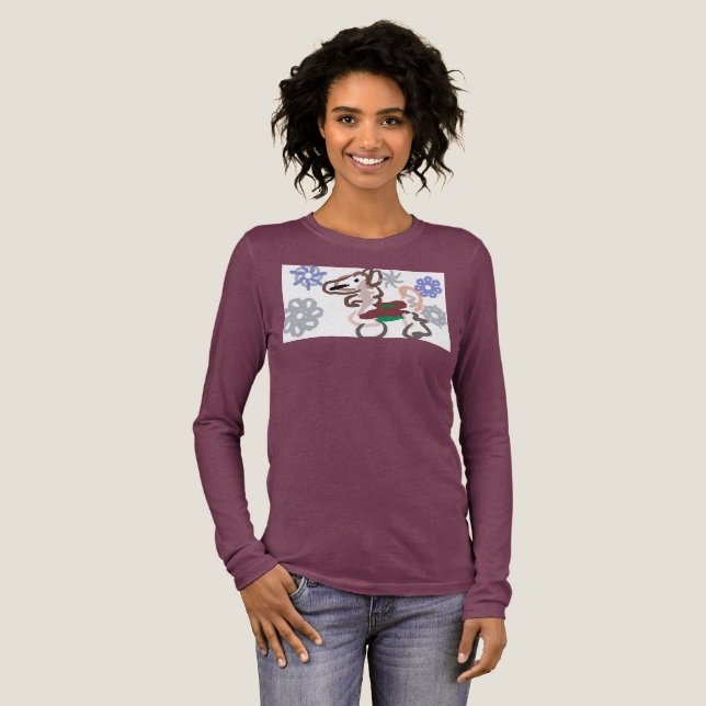Llama winter fun t shirt (Hel framsida)