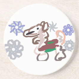 Llama winter fun underlägg