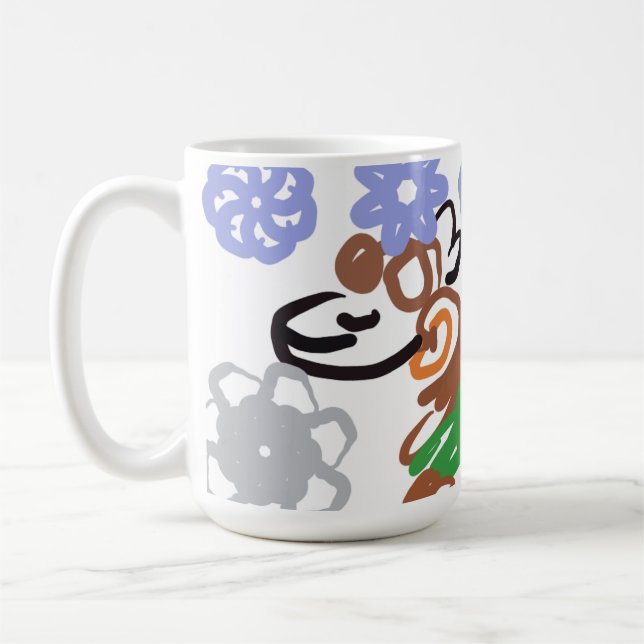 Llama winter  kaffemugg (Vänster)