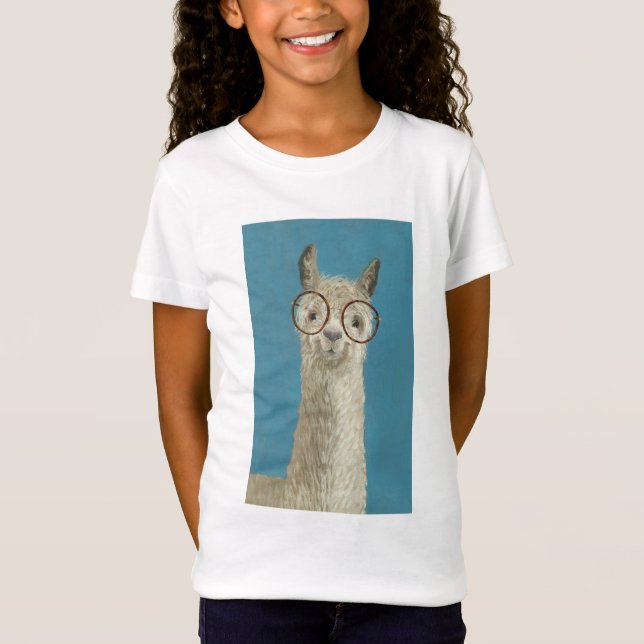 Llamaarter - runda eglass t shirt (Framsida)