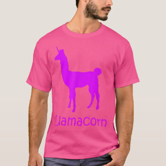 Llamacorn Funny Llama och Unicorn T Shirt