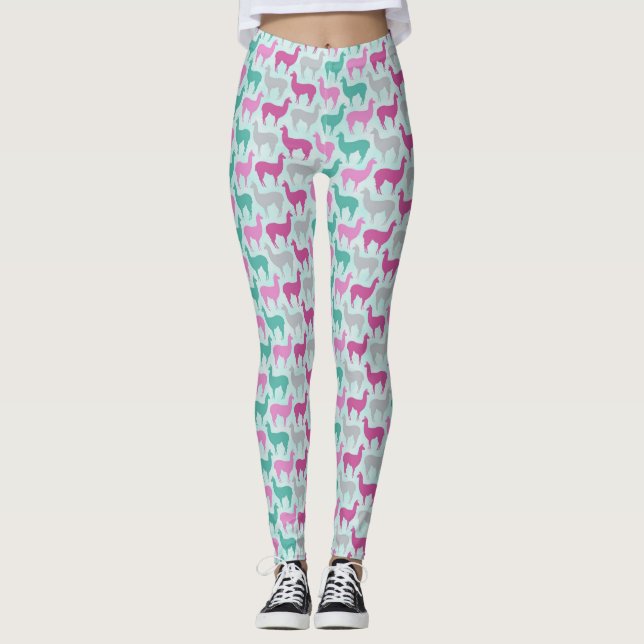 Llamadamasker Leggings (Framsida)