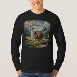 Llamadillo Photographic Combo Creature Funny T Shirt