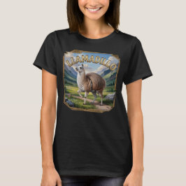 Llamadillo Photographic Combo Creature Funny T Shirt
