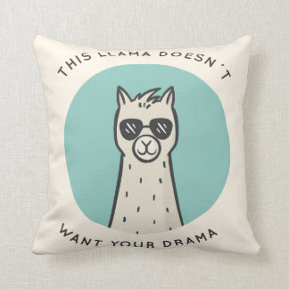 Llamadrama Kudde