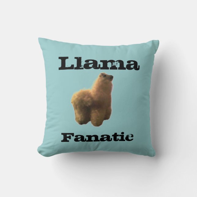 Llamafanatiker Kudde (Framsida)