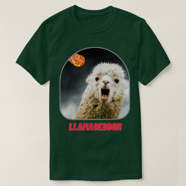 Llamageddon T Shirt (Design framsida)