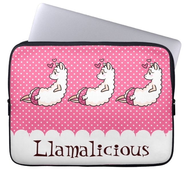 Llamalicious Laptop Fodral (Framsidan)