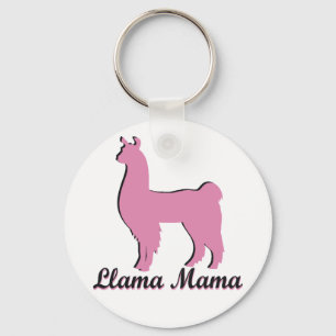 Llamamammor Nyckelring
