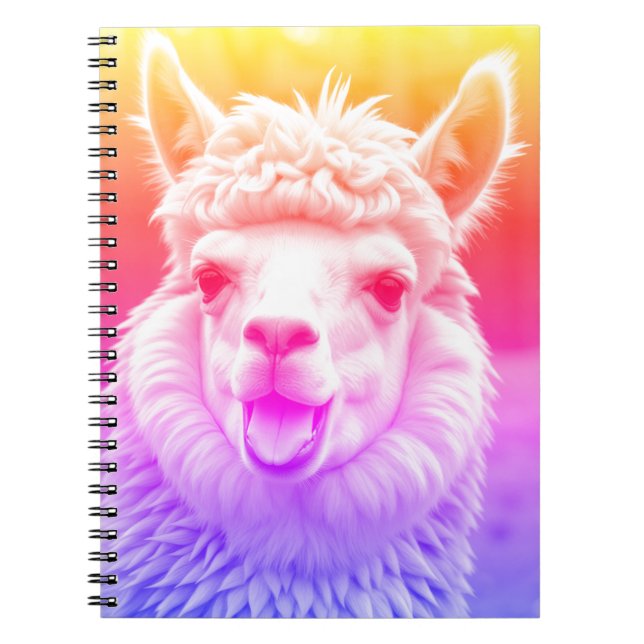 Llamamässig stil anteckningsbok (Framsidan)