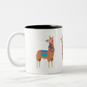 Llamamugg Två-Tonad Mugg
