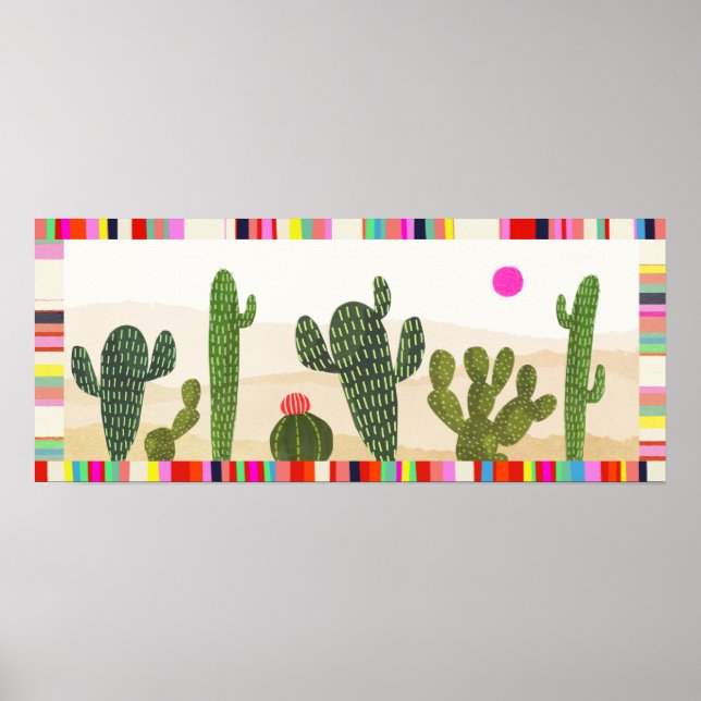 Llamarama Cactus Collection Poster (Framsidan)