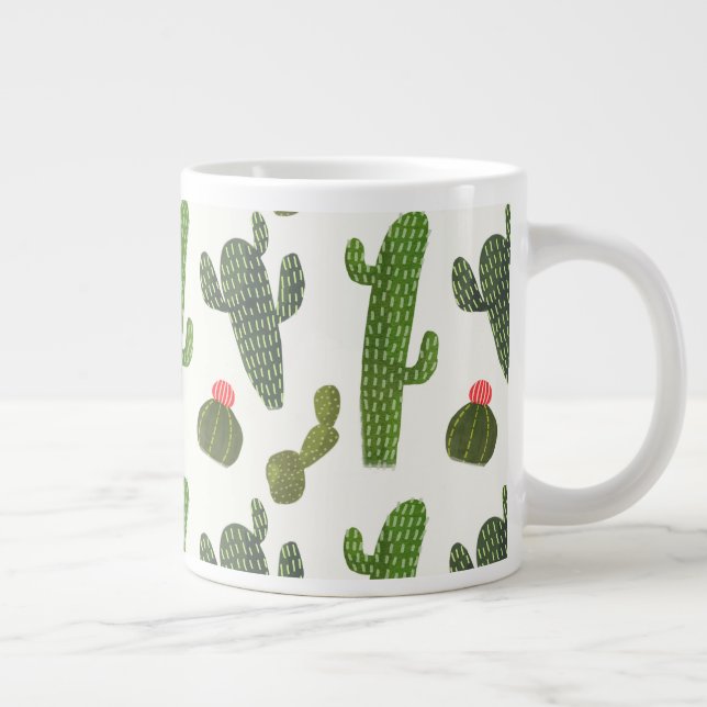 Llamarama Collection | Cute Cactus Jumbo Mugg (Höger)
