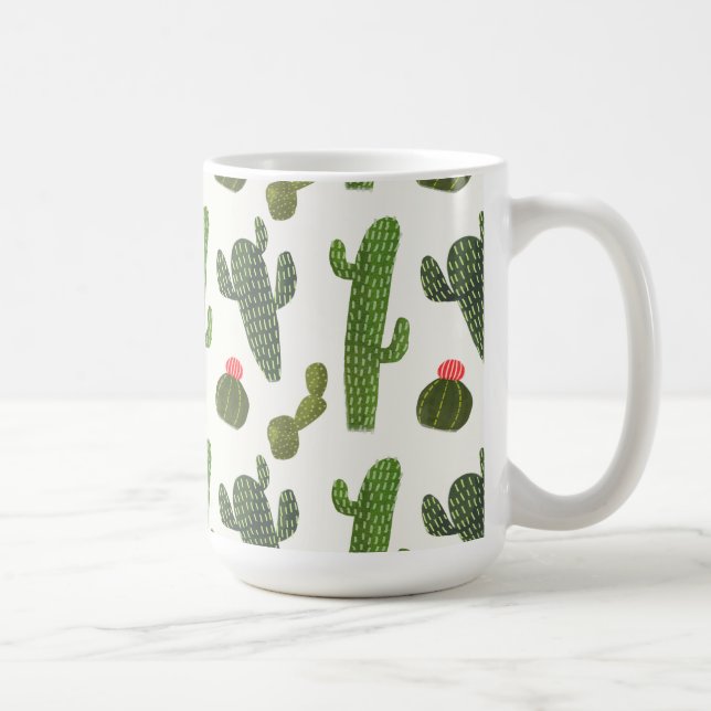 Llamarama Collection | Cute Cactus Kaffemugg (Höger)