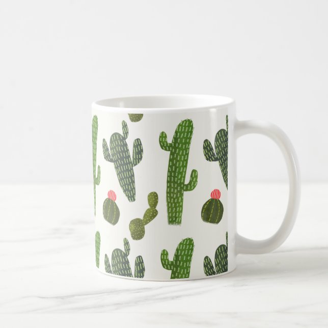 Llamarama Collection | Cute Cactus Kaffemugg (Höger)