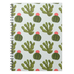 Llamarama Collection Cute Cactus Mönster Anteckningsbok