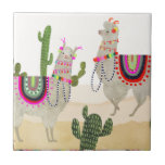 Llamarama Collection | Cute Lllamas Kakelplatta<br><div class="desc">Njut av det nya kreativet lama-designen på en produkt eller på ett helt nytt biet för att förbättra och utöka världen runt. Artist: Victoria Borges</div>