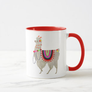 Llamarama Collection Cute Lllamas Mugg