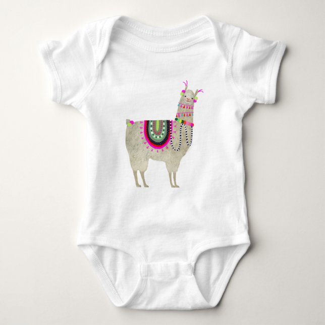 Llamarama Collection | Cute Lllamas T Shirt (Framsida)