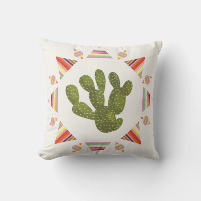 Llamarama Collection | Kaktuaricirkel Kudde (Framsida)