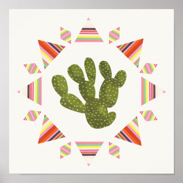 Llamarama Collection | Kaktuaricirkel Poster (Framsidan)