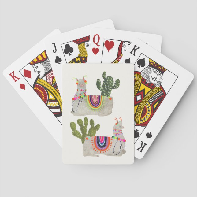 Llamarama Collection | Llamas Casinokort (Baksidan)