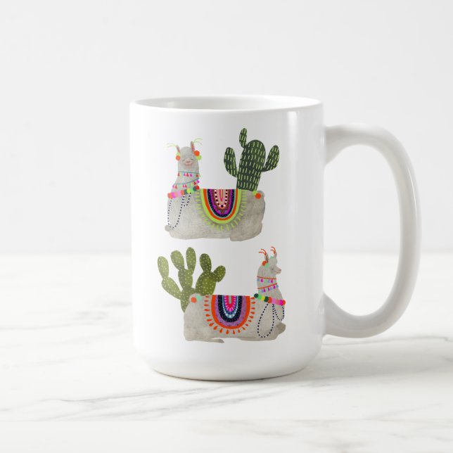 Llamarama Collection | Llamas Kaffemugg (Höger)