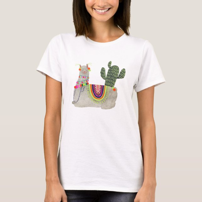 Llamarama Collection | Llamas T Shirt (Framsida)