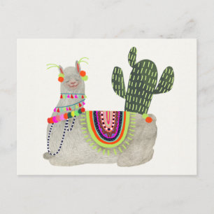 Llamarama Collection Llamas Vykort