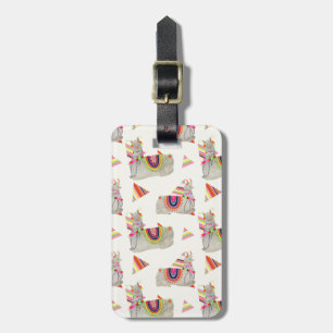 Llamarama Collection Mönster II Bagagebricka