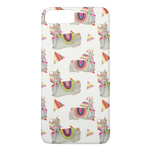 Llamarama Collection Mönster II Case-Mate iPhone Skal (Baksida)
