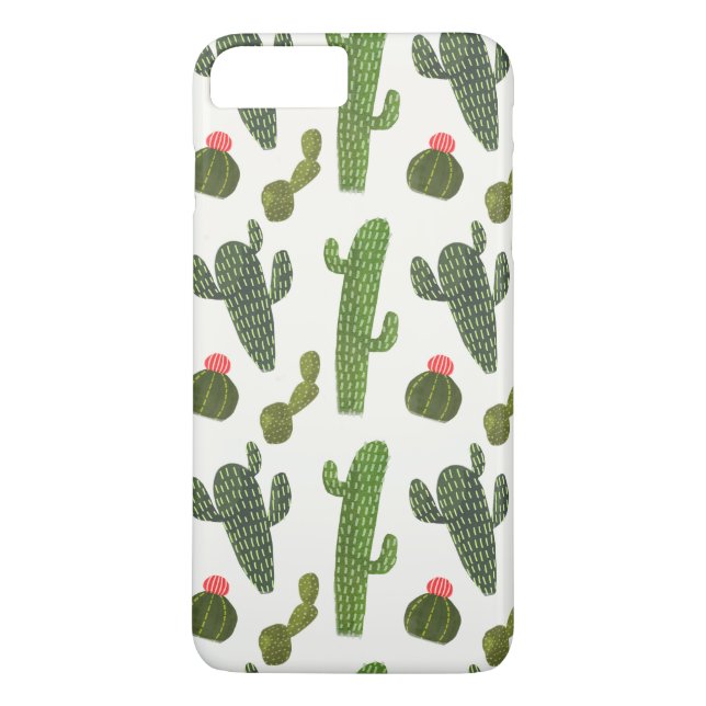 Llamarama Kollektion | Söt Kaktus Case-Mate iPhone Skal (Baksida)