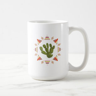 Llamarama-samling Cirkel för kaktuarier Kaffemugg