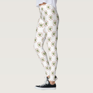 Llamarama-samling Cirkel för kaktuarier Leggings