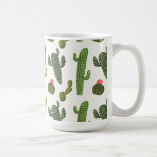 Llamarama-samling Cute Cactus Kaffemugg