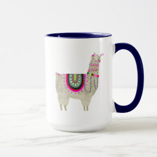 Llamarama-samling Cute Lllamas Mugg