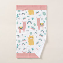 Llamas Cats Alapaca Rosa Trim Animals Boho Yoga