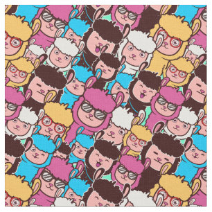 Llamas Fabric Tyg