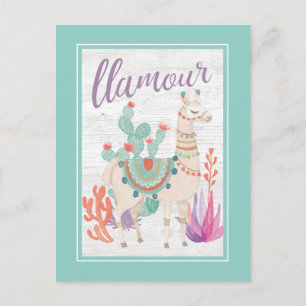 Llamas II Llamour Vykort