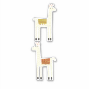 Llamas Klistermärken