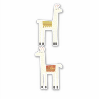 Llamas Klistermärken