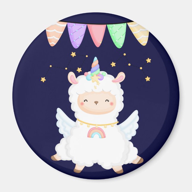 Llamas Magnet (Framsidan)