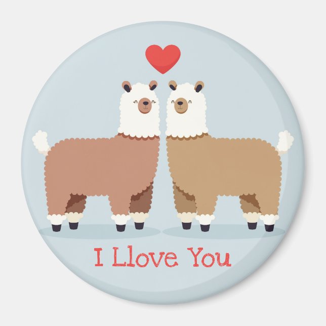 Llamas Magnet (Framsidan)
