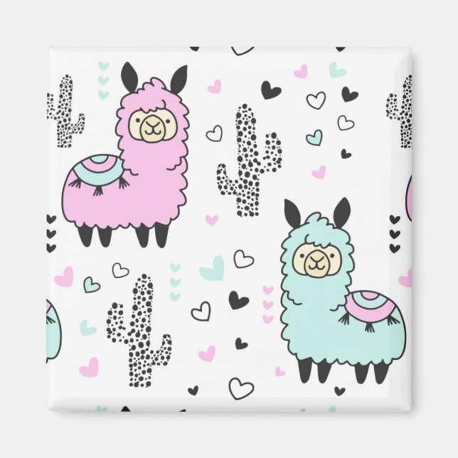 Llamas Magnet (Framsidan)