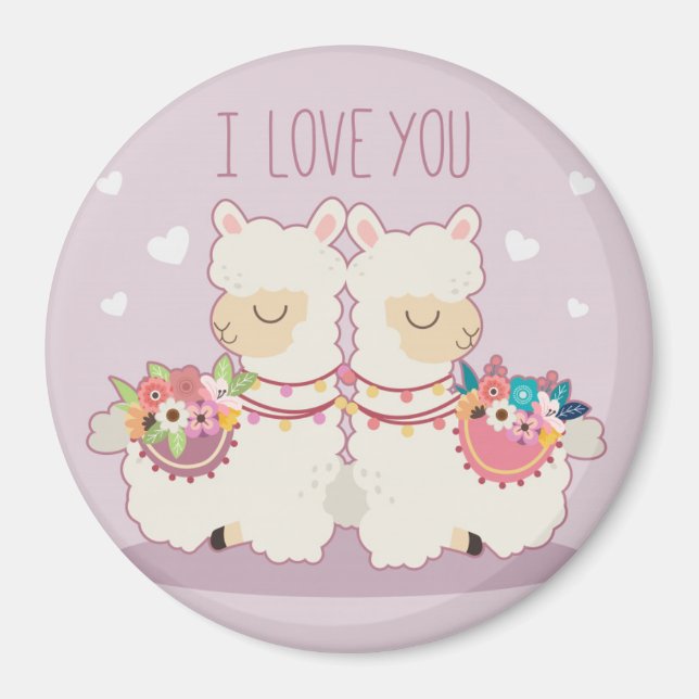 Llamas Magnet (Framsidan)