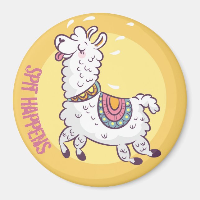 Llamas Magnet (Framsidan)