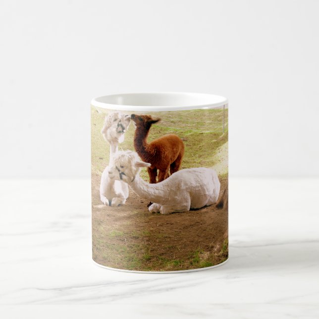 Llamas med Baby Cria Kaffemugg (Center)
